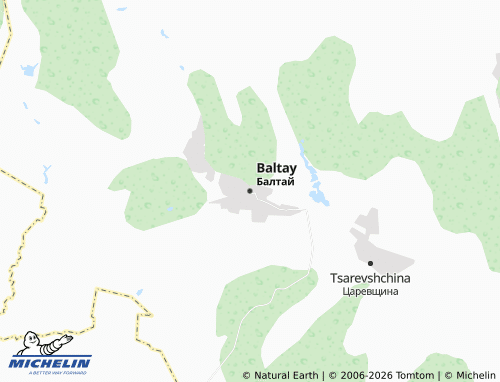MICHELIN-Landkarte Baltay - ViaMichelin