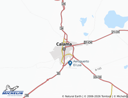 Mapa MICHELIN Calama - ViaMichelin