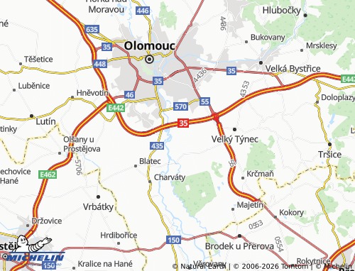 Mappa MICHELIN Nový Dvůr - ViaMichelin