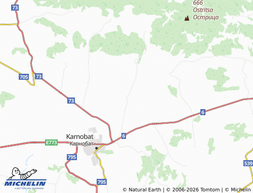MICHELIN Glumche map - ViaMichelin