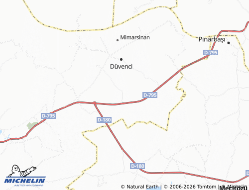 MICHELIN-Landkarte Eskice - ViaMichelin