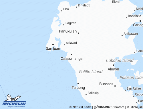 MICHELIN Calasumanga map - ViaMichelin