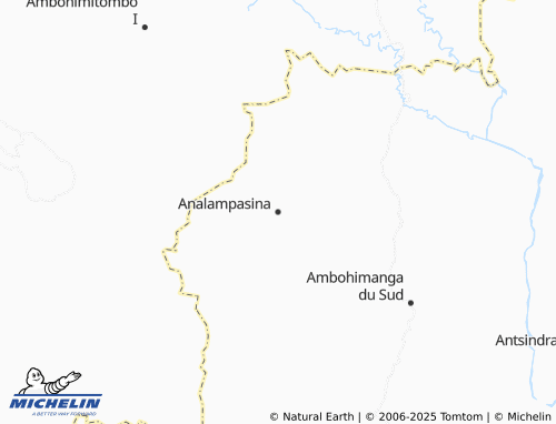 MICHELIN Analampasina map - ViaMichelin