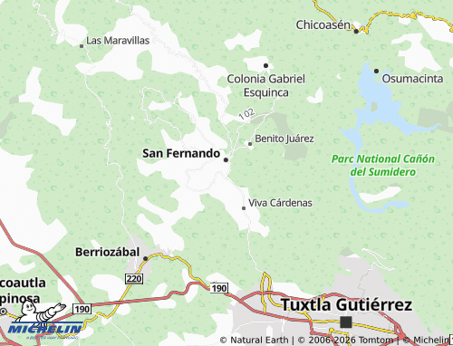 MICHELIN El Paraíso map - ViaMichelin