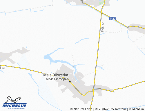 MICHELIN Novobilozerka map - ViaMichelin