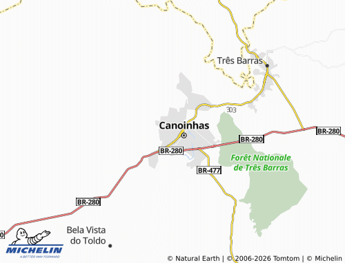Mapa MICHELIN Sossêgo - ViaMichelin
