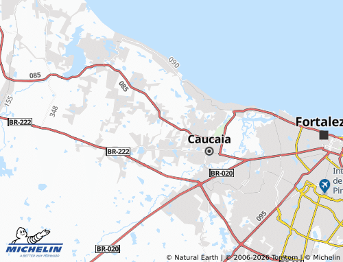 Mapa MICHELIN Água Suja - ViaMichelin