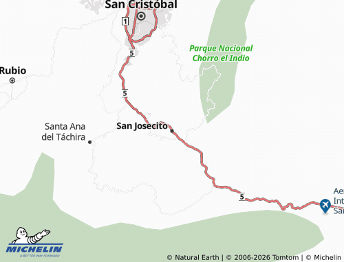 Mappa MICHELIN San Josecito - ViaMichelin