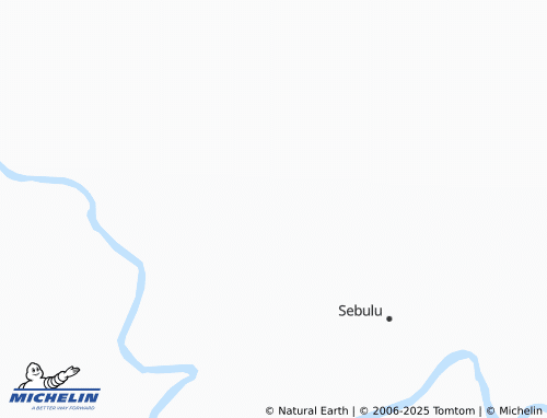 MICHELIN Bunga Jadi map - ViaMichelin