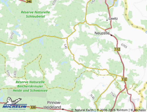 MICHELIN Bahro map - ViaMichelin