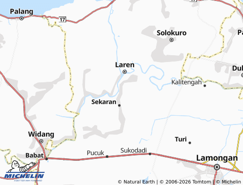 MICHELIN-Landkarte Maduran - ViaMichelin