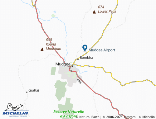 MICHELIN Bombira map - ViaMichelin