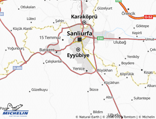 MICHELIN-Landkarte Selçuklu - ViaMichelin