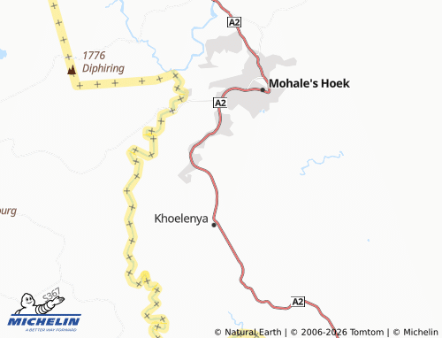 Kaart MICHELIN Makalepentseng - ViaMichelin
