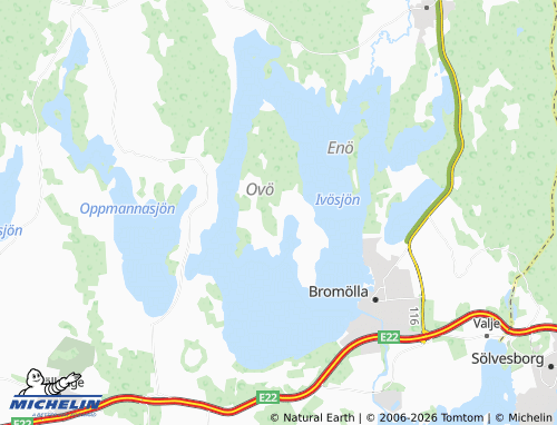Mappa MICHELIN Ivö - ViaMichelin