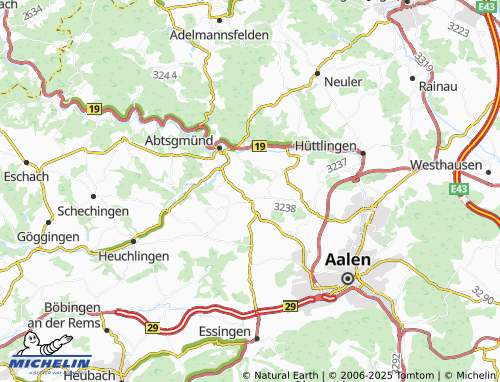 Carte MICHELIN Rotsold - ViaMichelin