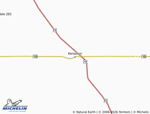 MICHELIN-Landkarte Kenaston - ViaMichelin