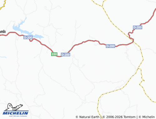 MICHELIN Gökdere map - ViaMichelin