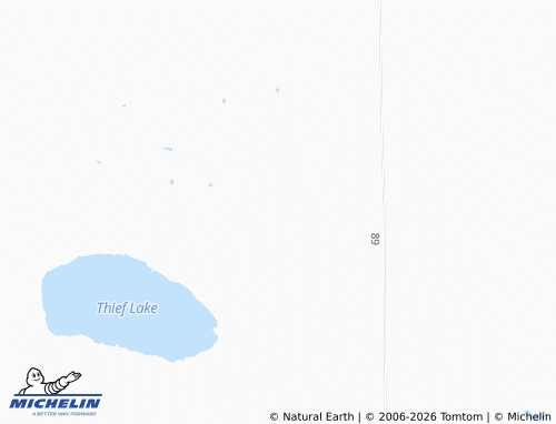 Mappa MICHELIN Moose River - ViaMichelin