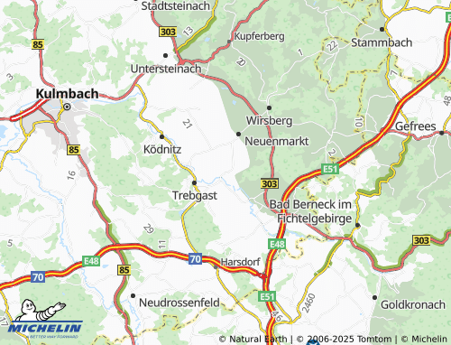 MICHELIN Schlömen map - ViaMichelin