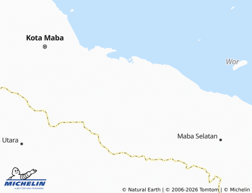 MICHELIN Gotowasi map - ViaMichelin