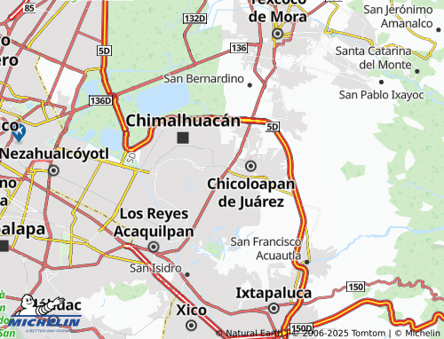 MICHELIN Hacienda Piedras Negras map - ViaMichelin