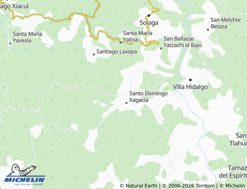 Mapa MICHELIN San Miguel Cajonos - ViaMichelin