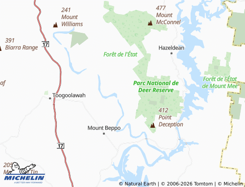 Mapa MICHELIN Lower Cressbrook - ViaMichelin