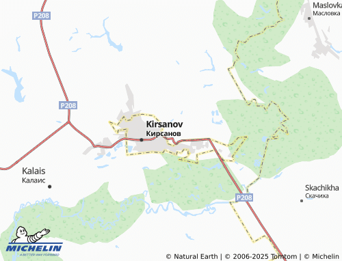 MICHELIN Bol'shaya Uvarovshchina map - ViaMichelin