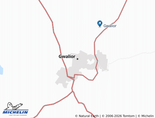 Mapa MICHELIN Gwalior - ViaMichelin