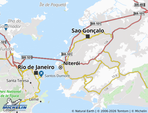 MICHELIN Engenhoca map - ViaMichelin