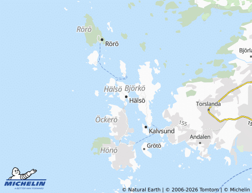 Mapa MICHELIN Hälsö - ViaMichelin
