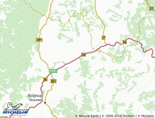 Mapa MICHELIN Savinac - ViaMichelin