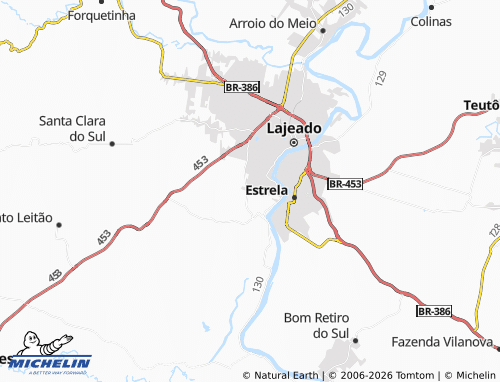 Mapa MICHELIN Cascata - ViaMichelin
