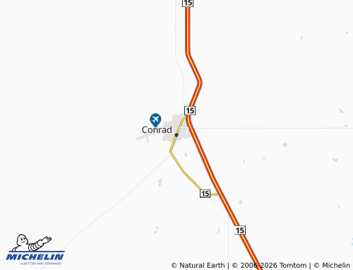 Mappa MICHELIN Conrad - ViaMichelin