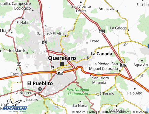 MICHELIN Lomas del Marqués map - ViaMichelin
