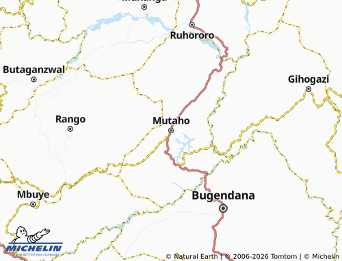 Mappa MICHELIN Mutaho - ViaMichelin