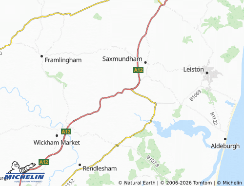 Carte MICHELIN Farnham - ViaMichelin