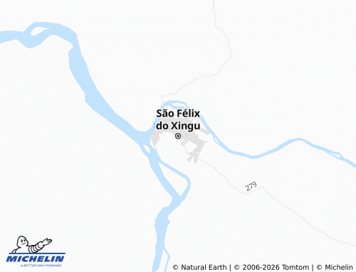 Carte MICHELIN São Félix do Xingu - ViaMichelin