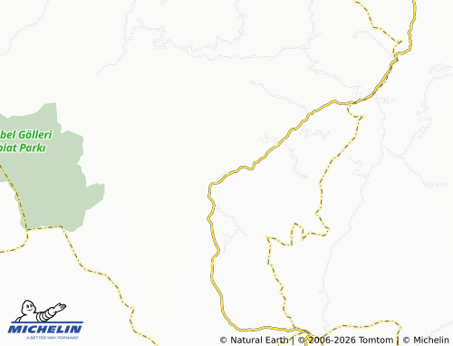 MICHELIN-Landkarte Gülaçar - ViaMichelin