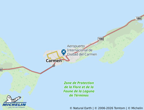 Mappa MICHELIN Villa del Mar - ViaMichelin