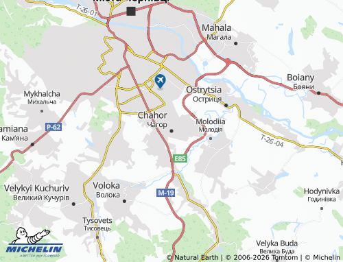 Mappa MICHELIN Chahor - ViaMichelin