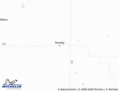 Mapa MICHELIN Novelty - ViaMichelin