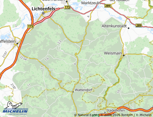 MICHELIN Lahm map - ViaMichelin