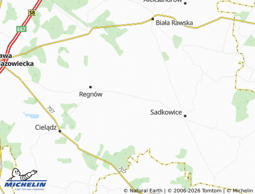 MICHELIN Rylsk Duży map - ViaMichelin