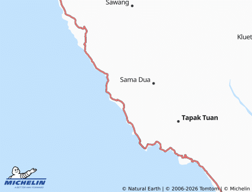 Mappa MICHELIN Ladang Panton Luas - ViaMichelin