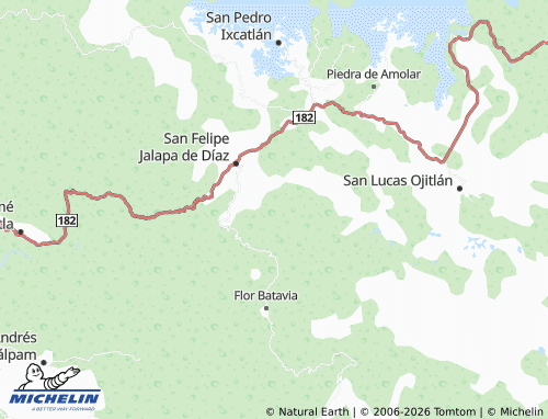 Mapa MICHELIN Loma de Santo Tomás - ViaMichelin