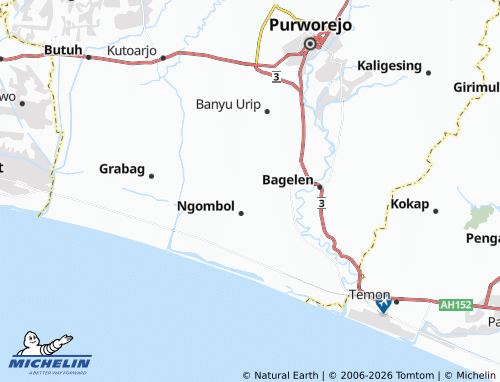 MICHELIN Sruwoh map - ViaMichelin