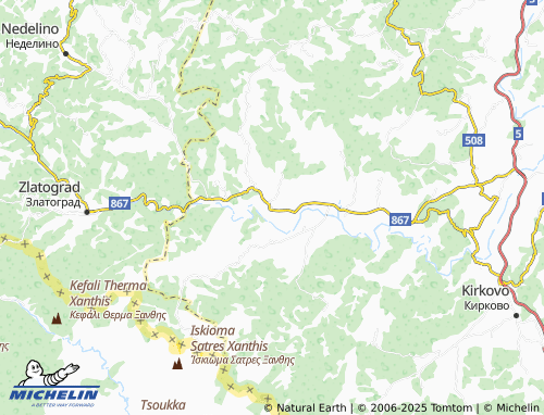 Kaart MICHELIN Dobromirtsi - ViaMichelin
