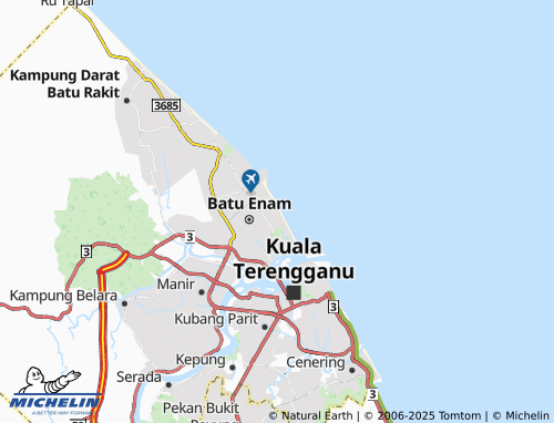 Carte MICHELIN Rumah Murah Telaga Daing - ViaMichelin